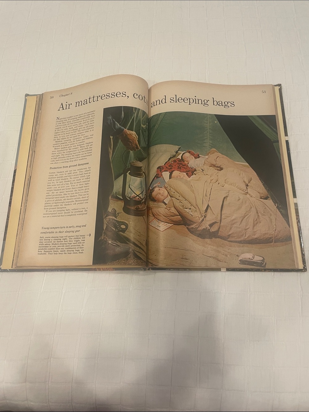 Vintage 1961 first edition Better Homes & Gardens FAMILY CAMPING Hardcover Book - Picture 13 of 16